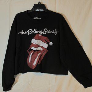 large crop cutoff hoodie